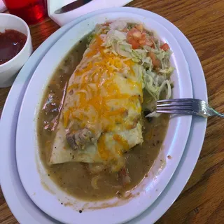 Beef and Bean Tostada