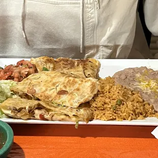 CHICKEN FAJITA QUESADILLA