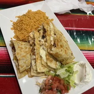 CHICKEN FAJITA QUESADILLA