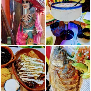 Great night at Mexico City ! Amazing Margaritas, Enchiladas and Fried Fish.