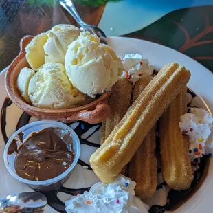 Oh the churros!