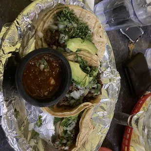 In the running for best asade tacos I&apos;ve had