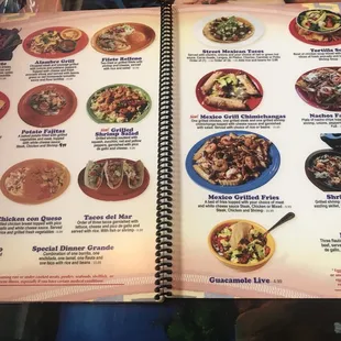 Zoom in for descriptions and prices