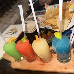 The Margarita Flight... Very Good n Strong!