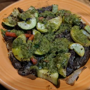 Chimichurri Steak &amp; Veggie Fajitas