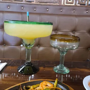 The large vs small margarita