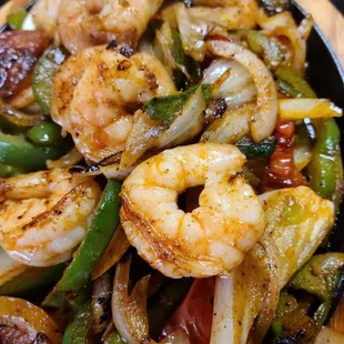 Shrimp Fajitas