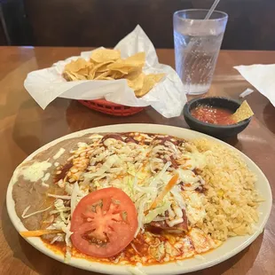 Enchiladas Mexicanas Rojas