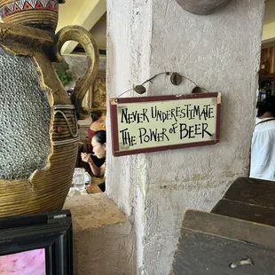 A little pic nxt to the greeting stand