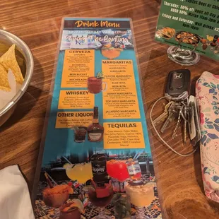 Fresh homemade margarita mix. Nice touch.