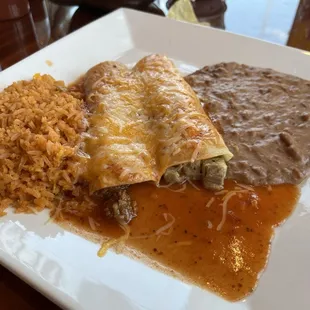 Beef and Pork Enchiladas