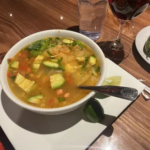 Chicken tortilla soup