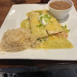 Spinach Enchiladas