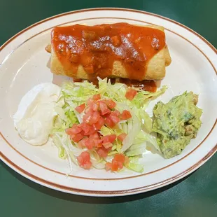 deluxe chimichanga