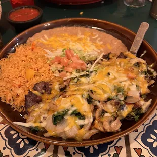 Carne aSada plate