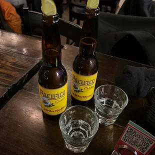 Cerveza y Herradura tequila