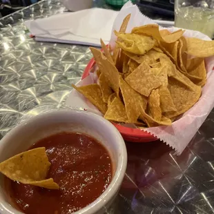 Chips and salsa