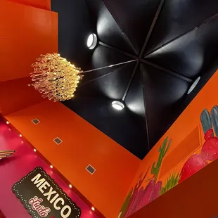 The ceiling