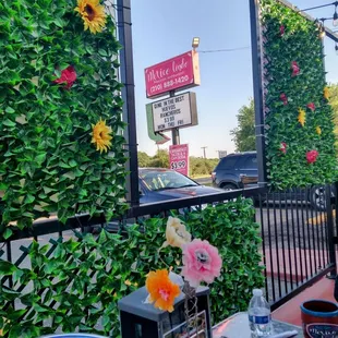 Totally cute little patio