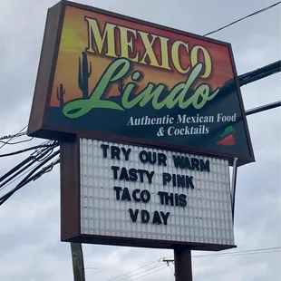 Waterford stores and restaurants have some weird sign thing going on this year.  Press has covered it in the news.