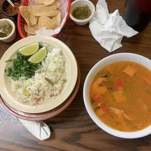 Caldo de Mariscos