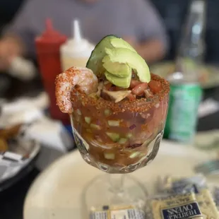 Camaron Y Pulpo / Shrimp &amp; Octopus cocktail