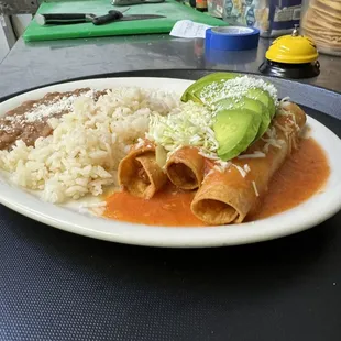 Shrimp Flautas