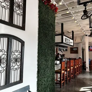 the interior of a restaurant