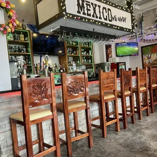 Bar area