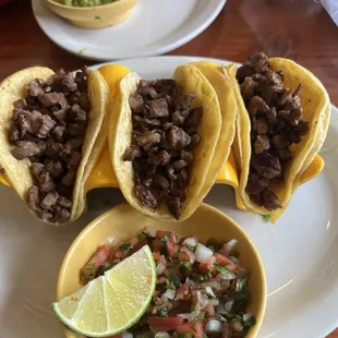 Steak tacos