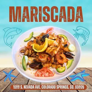 a plate of food on a wooden table