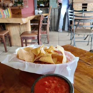 Salsa and Chips