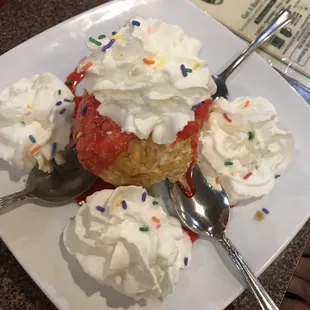 Fried ice cream