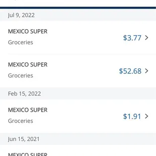 Transactions under $10 paid Witt a credit card and I have never been informed otherwise.