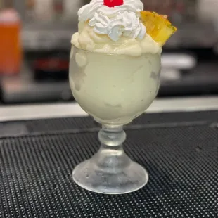 an ice cream sundae