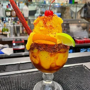 dessert, food