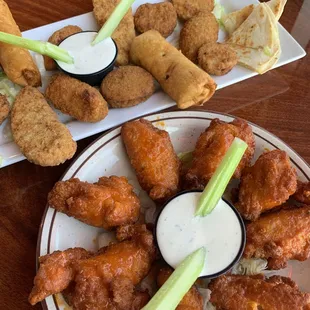 fried chicken wings, poultry, bbq chicken, chicken, chicken wings, food, chicken wings and fried chicken, fried chicken, bbq wings