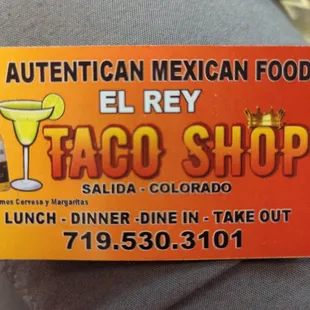 Official name and contact info