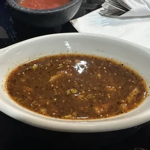 Roasted Tomatillo red salsa