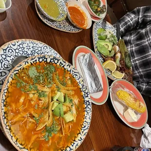 Yummy soup gave me all the good feels. The hubby got the el Nopal. We both thoroughly enjoyed our dinners and had left overs for breakfast.