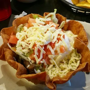 Fajita Burrito Taco Salad Chimichangas