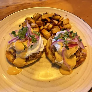 Oye Chico Eggs Benedict