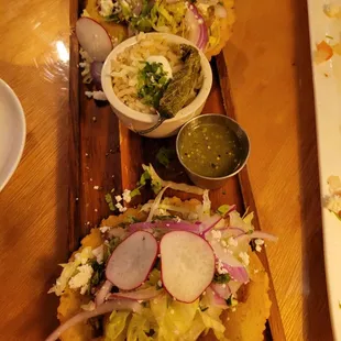 Cochinita Puffy Tacos