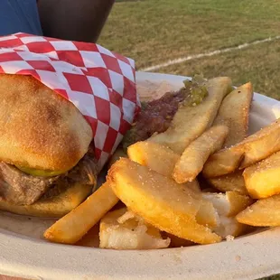 Cuban with &quot;yuca&quot; fries