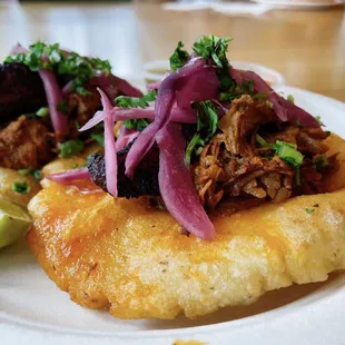 Cochinita Fluffy Taco