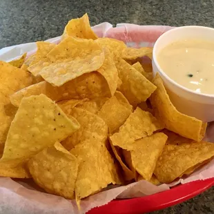 Chips &amp; Queso - $7.99 - pricey
