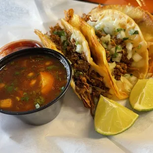 Birria tacos