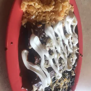 Chicken Enchiladas With Mole