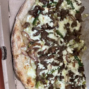 Mexitalian pizza