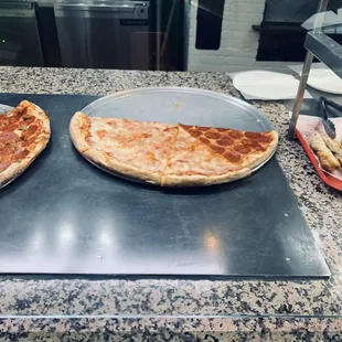 pizza, food